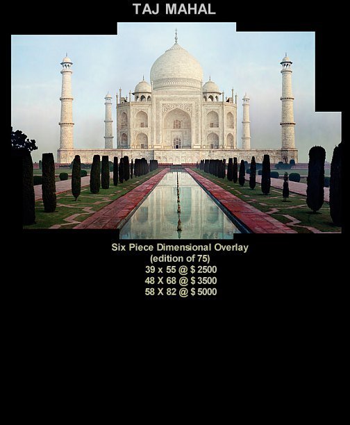 Taj Mahal - Dimensional Overlay