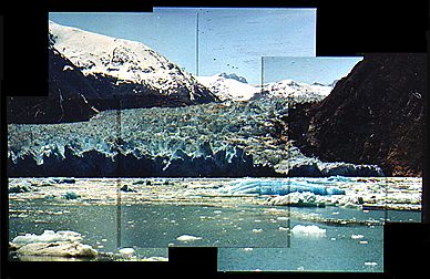 Sawyer Glacier, Alaska, Photo by Dennis Kohn 