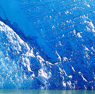Iceberg in Alaska  Photo by Dennis Kohn
