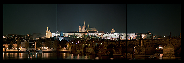 Prague Castle at Night Photo by Dennis Kohn